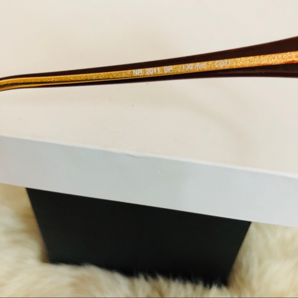 NINA RICCI Gold tortoise Eyeglass Frames NR2011 BP 130 mm - Picture 6 of 6